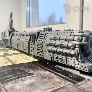 Описание картинки Бронепоезд от 3D Wargaming по цене 800руб | Свободный Рынок Миниатюр - СРМ