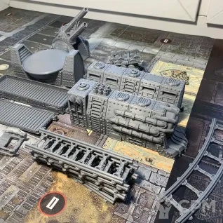 Описание картинки Бронепоезд от 3D Wargaming по цене 800руб | Свободный Рынок Миниатюр - СРМ