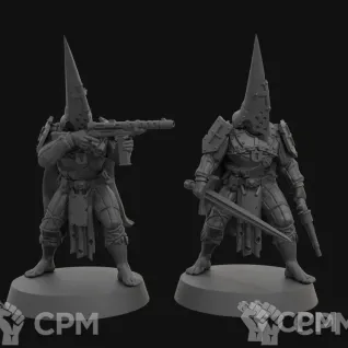 Описание картинки TRENCH CRUSADE. Окопные Пилигримы. Trench Pilgrims. Пехота. от Подземный человек по цене 200руб | Свободный Рынок Миниатюр - СРМ
