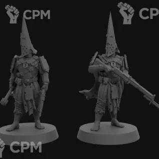 Описание картинки TRENCH CRUSADE. Окопные Пилигримы. Trench Pilgrims. Пехота. от Подземный человек по цене 200руб | Свободный Рынок Миниатюр - СРМ