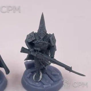 Описание картинки Witchburner, Trench Pilgrim.  Mercenaries. Наемники. от Подземный человек по цене 150руб | Свободный Рынок Миниатюр - СРМ