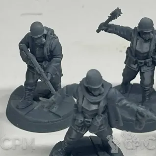 Описание картинки TRENCH CRUSADE. Пехота еретиков. Heretic Troopers. от Подземный человек по цене 200руб | Свободный Рынок Миниатюр - СРМ