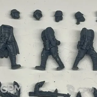 Описание картинки TRENCH CRUSADE. Пехота еретиков. Heretic Troopers. от Подземный человек по цене 200руб | Свободный Рынок Миниатюр - СРМ