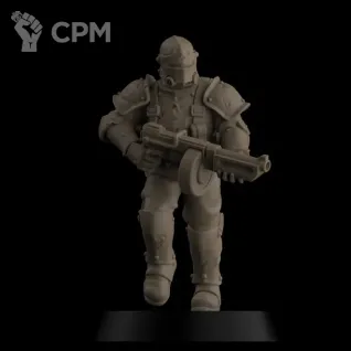 Описание картинки TRENCH CRUSADE. Новая Антиохия. New Antioch. Shocktroopers. Штурмовики. от Подземный человек по цене 200руб | Свободный Рынок Миниатюр - СРМ
