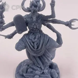 Описание картинки Sorcerer. Court of the seven headed serpent от Подземный человек по цене 150руб | Свободный Рынок Миниатюр - СРМ