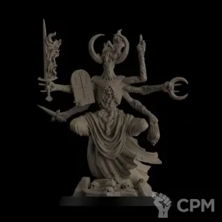 Описание картинки Sorcerer. Court of the seven headed serpent от Подземный человек по цене 150руб | Свободный Рынок Миниатюр - СРМ