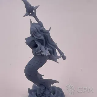 Описание картинки Fantasy Pin-up. Русалка от Подземный человек по цене 150руб | Свободный Рынок Миниатюр - СРМ