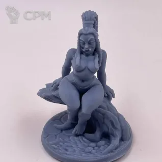 Описание картинки Fantasy Pin-up. Огрица от Подземный человек по цене 250руб | Свободный Рынок Миниатюр - СРМ