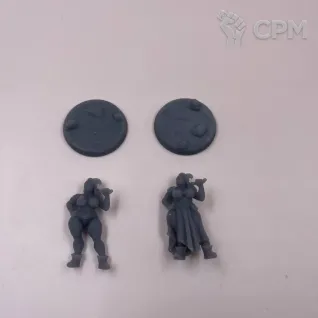 Описание картинки Fantasy Pin-up. Северянка с топором от Подземный человек по цене 150руб | Свободный Рынок Миниатюр - СРМ