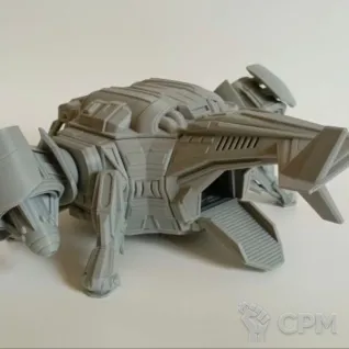 Описание картинки Grasshopper Small Dropship от Printopocalypse 3D по цене 800руб | Свободный Рынок Миниатюр - СРМ