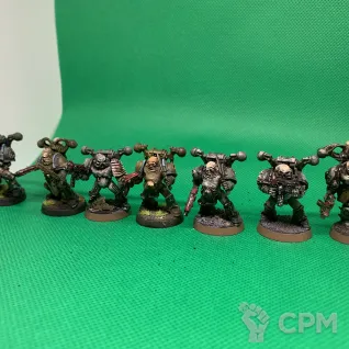 Описание картинки Plague Marines металл ориг. от Хитрый гретчин  по цене 100руб | Свободный Рынок Миниатюр - СРМ