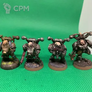 Описание картинки Plague Marines металл ориг. от Хитрый гретчин  по цене 100руб | Свободный Рынок Миниатюр - СРМ
