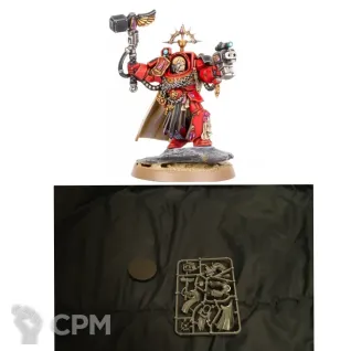 Описание картинки Blood Angels Terminator Captain от Svarden по цене 1 200руб | Свободный Рынок Миниатюр - СРМ