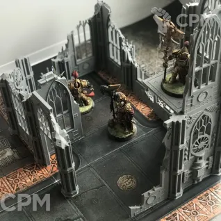 Описание картинки Комплект руин Сектора Империалис 3д печать от 3D Wargaming по цене 700руб | Свободный Рынок Миниатюр - СРМ