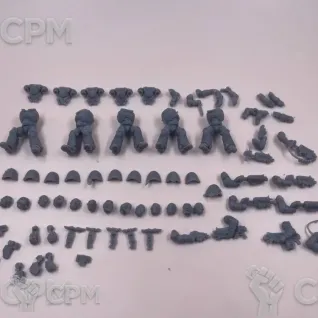 Описание картинки Primaris Intercessors от Подземный человек по цене 300руб | Свободный Рынок Миниатюр - СРМ