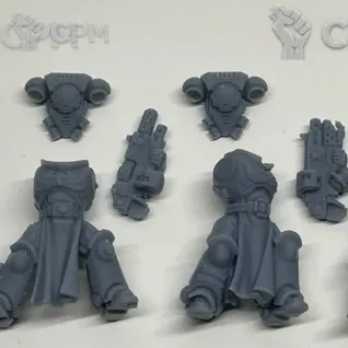 Описание картинки Space Marines: Sternguard Veteran Squad от Подземный человек по цене 300руб | Свободный Рынок Миниатюр - СРМ