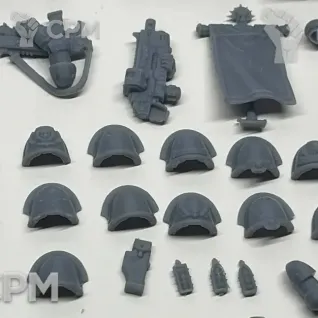 Описание картинки Space Marines: Sternguard Veteran Squad от Подземный человек по цене 300руб | Свободный Рынок Миниатюр - СРМ