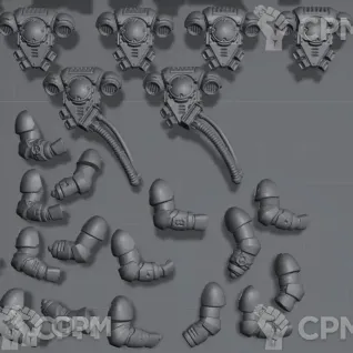 Описание картинки Space Marines: Sternguard Veteran Squad от Подземный человек по цене 300руб | Свободный Рынок Миниатюр - СРМ