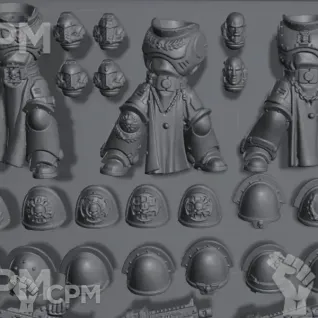 Описание картинки Space Marines: Sternguard Veteran Squad от Подземный человек по цене 300руб | Свободный Рынок Миниатюр - СРМ