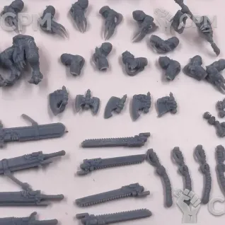 Описание картинки Space Wolves Wulfen Вульфины от Подземный человек по цене 400руб | Свободный Рынок Миниатюр - СРМ