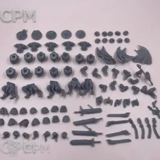 Описание картинки Space Wolves Wulfen Вульфины от Подземный человек по цене 400руб | Свободный Рынок Миниатюр - СРМ