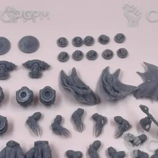 Описание картинки Space Wolves Wulfen Вульфины от Подземный человек по цене 400руб | Свободный Рынок Миниатюр - СРМ
