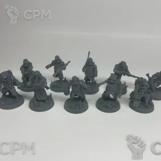 Описание картинки Krieg Acolytes Криговцы от Подземный человек по цене 250руб | Свободный Рынок Миниатюр - СРМ