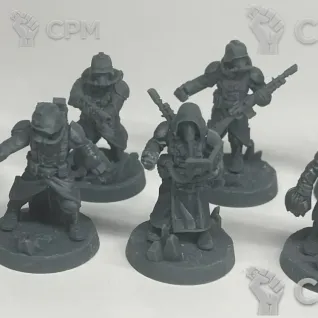 Описание картинки Krieg Acolytes Криговцы от Подземный человек по цене 250руб | Свободный Рынок Миниатюр - СРМ