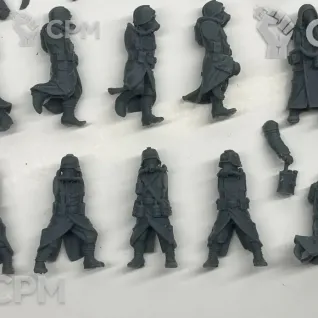 Описание картинки Krieg Acolytes Криговцы от Подземный человек по цене 250руб | Свободный Рынок Миниатюр - СРМ