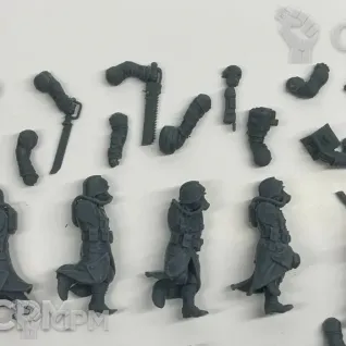 Описание картинки Krieg Acolytes Криговцы от Подземный человек по цене 250руб | Свободный Рынок Миниатюр - СРМ