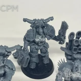 Описание картинки Noise Marines. Emperor's Children. Шумовые десантники, женская версия от Подземный человек по цене 300руб | Свободный Рынок Миниатюр - СРМ