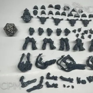 Описание картинки Noise Marines. Emperor's Children. Шумовые десантники, женская версия от Подземный человек по цене 300руб | Свободный Рынок Миниатюр - СРМ