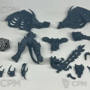 Описание картинки Daemon Princess of Slaanesh. Демон принц Детей императора. от Подземный человек по цене 400руб | Свободный Рынок Миниатюр - СРМ
