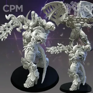 Описание картинки Daemon Princess of Slaanesh. Демон принц Детей императора. от Подземный человек по цене 400руб | Свободный Рынок Миниатюр - СРМ