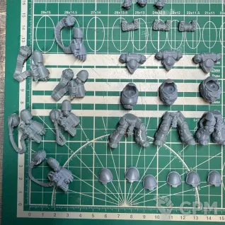 Описание картинки Primaris Agressors от Recruiter по цене 650руб | Свободный Рынок Миниатюр - СРМ