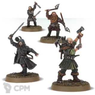Описание картинки Thorin Oakenshield &amp; Company (2018) от WastelandMiniatures по цене 600руб | Свободный Рынок Миниатюр - СРМ