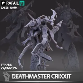 Описание картинки Deathmaster Crixxit от Бруталити по цене 200руб | Свободный Рынок Миниатюр - СРМ