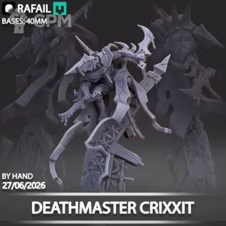 Описание картинки Deathmaster Crixxit от Бруталити по цене 200руб | Свободный Рынок Миниатюр - СРМ