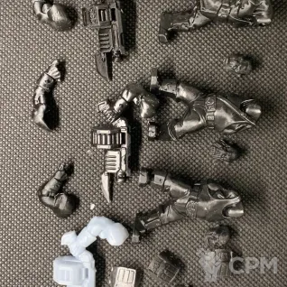 Описание картинки Ogryns от Хитрый гретчин  по цене 400руб | Свободный Рынок Миниатюр - СРМ