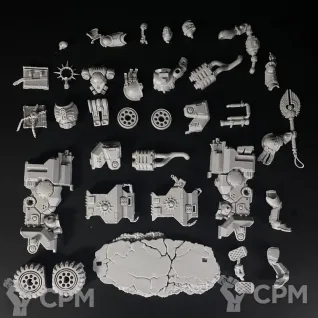 Описание картинки Primaris Chaplain on Bike от KoofWorkshop по цене 250руб | Свободный Рынок Миниатюр - СРМ