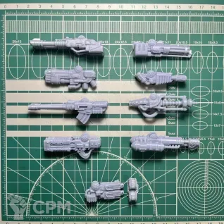 Описание картинки Contemptor dreadnought + 2 оружия на выбор от Recruiter по цене 700руб | Свободный Рынок Миниатюр - СРМ