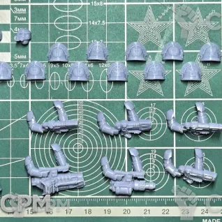 Описание картинки Dark Angels Interemptors от Recruiter по цене 600руб | Свободный Рынок Миниатюр - СРМ