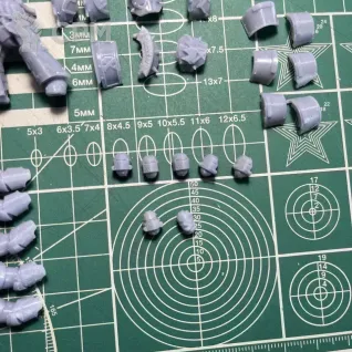 Описание картинки World Eaters Red Butchers terminators от Recruiter по цене 650руб | Свободный Рынок Миниатюр - СРМ