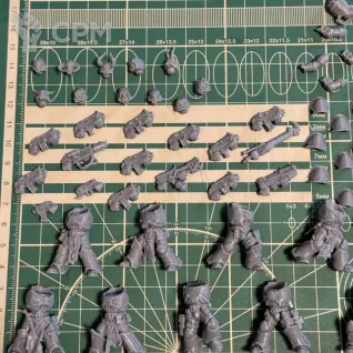 Описание картинки Chaos Legionnaries Squad от Recruiter по цене 700руб | Свободный Рынок Миниатюр - СРМ
