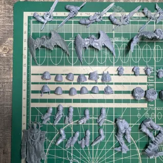Описание картинки Blood Angels Sanguinary Guard (Primaris) от Recruiter по цене 700руб | Свободный Рынок Миниатюр - СРМ