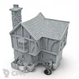 Описание картинки Дом Бриарвуда №4 - Фэнтези Террейн от Terrain Print по цене 100руб | Свободный Рынок Миниатюр - СРМ