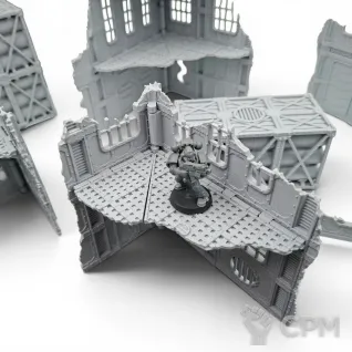 Описание картинки Набор Террейна 11th Редакции - Sector Mechanicus от Terrain Print по цене 3 000руб | Свободный Рынок Миниатюр - СРМ