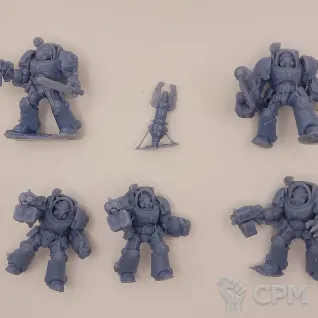 Описание картинки Imperial Fist Combat Patrol от White Rhino по цене 100руб | Свободный Рынок Миниатюр - СРМ