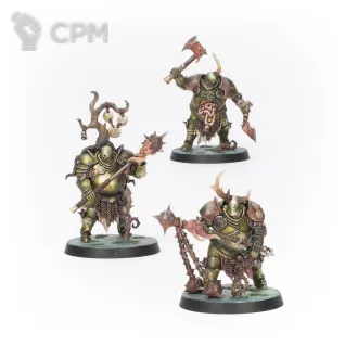 Описание картинки Warhammer Quest Darkwater: 3x Blight Templars от WastelandMiniatures по цене 450руб | Свободный Рынок Миниатюр - СРМ