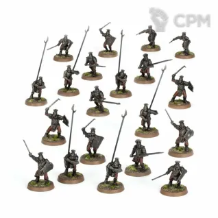 Описание картинки Uruk-Hai Warriors (2018) 10шт от WastelandMiniatures по цене 400руб | Свободный Рынок Миниатюр - СРМ